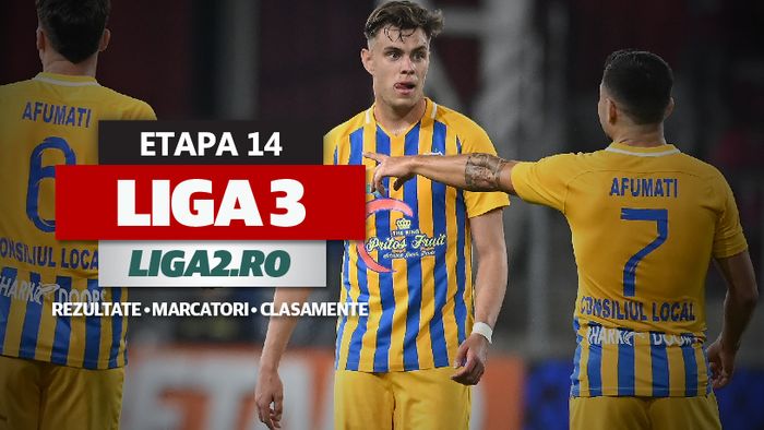 Liga 3, etapa 14 | 14-0, scorul rundei. CSM Deva a câștigat cu 8-0 la revenirea pe Cetate. Ceahlăul a pierdut acasă, Cugirul a umilit echipa surpriză din Cupa României