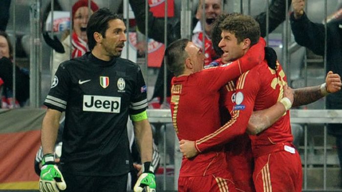 Buffon, ironizat de cine se aștepta mai puțin!** Un monument al fotbalului l-a luat peste picior după golul luat de la Alaba: "Un pensionar, a luat gol de la 120 de metri"