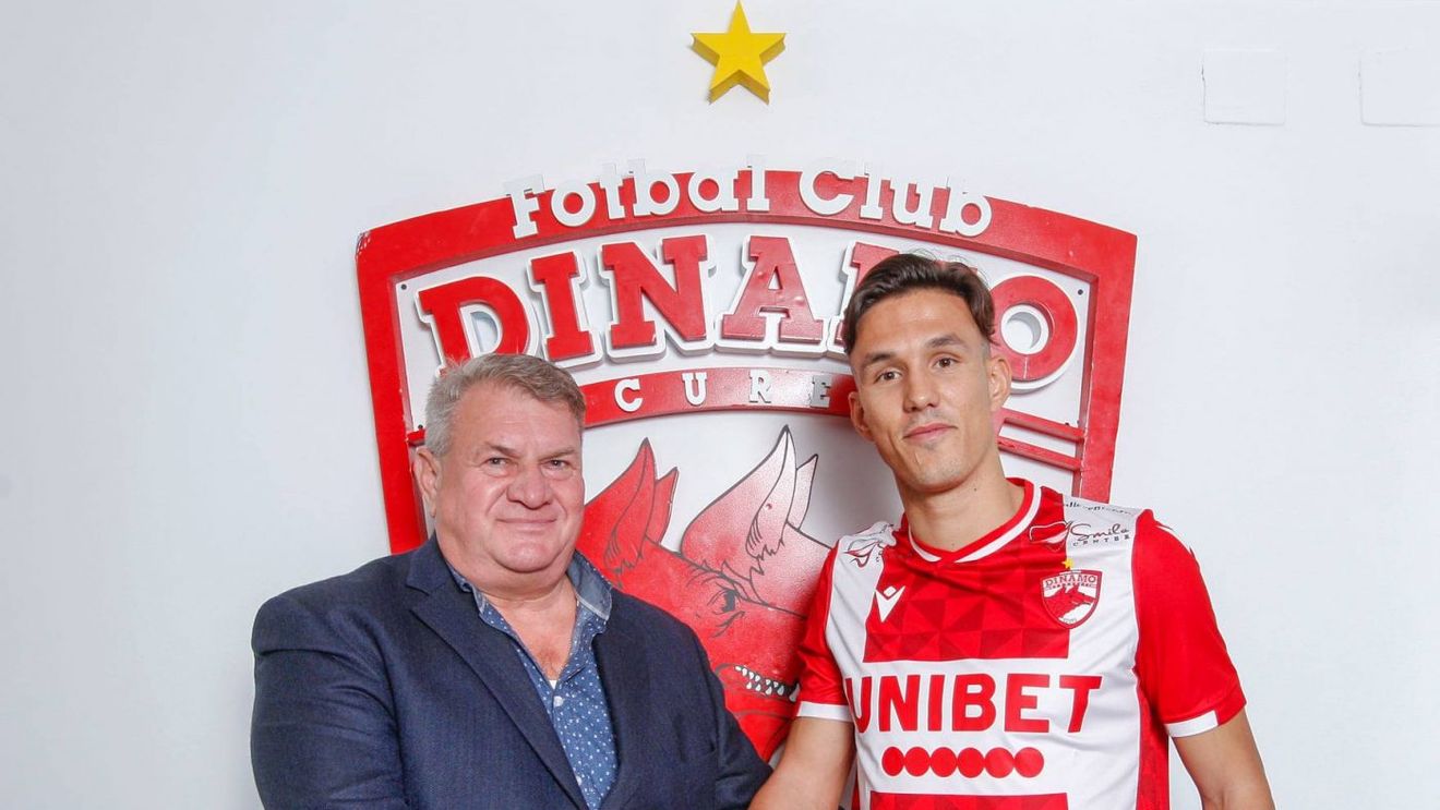 E OFICIAL! Dinamo și-a luat atacant! Mircea Rednic speră ca Nikolaos Kainourgios să-i salveze pe „câini” | FOTO