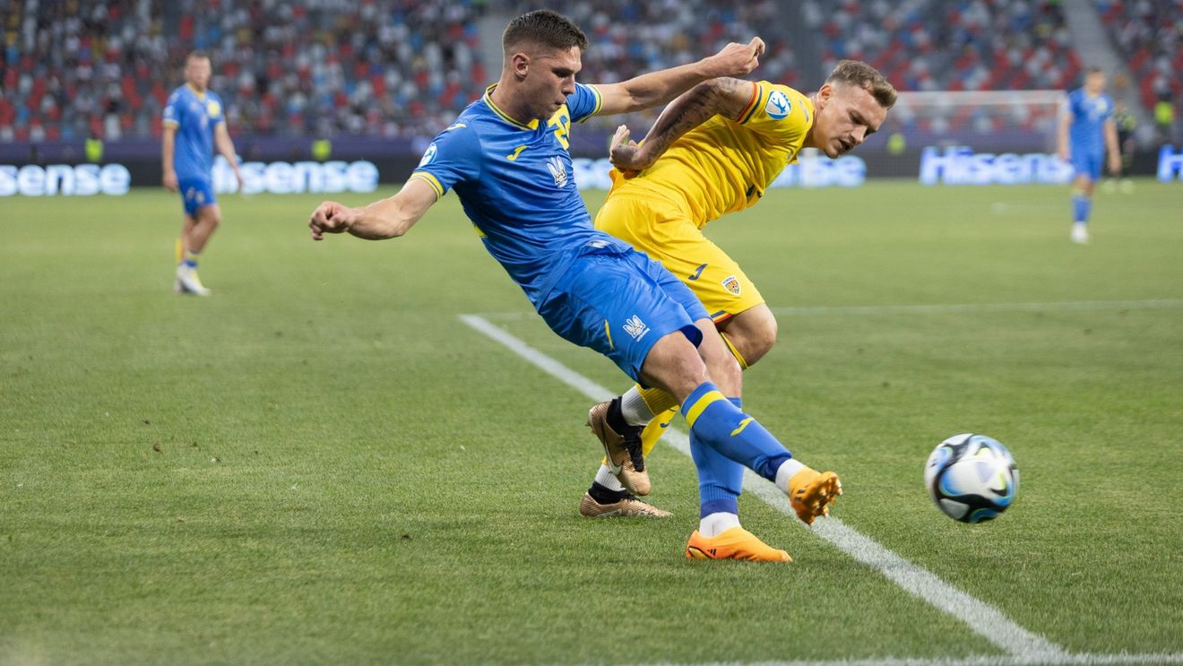 Afară de la Euro din două mutări, șanse de calificare absurde! Cronică de Justin Gafiuc de la România - Ucraina 0-1