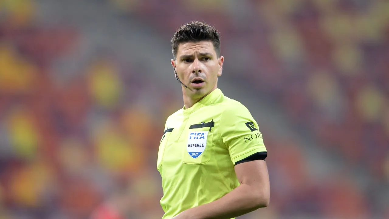 Delegare surprinzătoare la derby-ul Rapid - FCSB! Cine va arbitra partida de pe „Arena Națională”