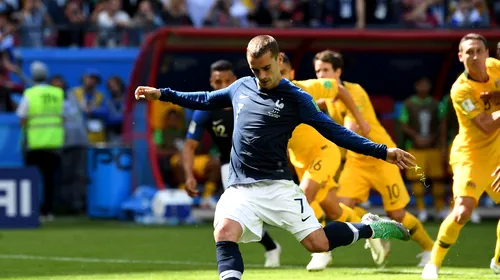 Chanceux! Franța s-a chinuit cu Australia și s-a impus după ce astrele s-au aliniat împotriva „Socceroos”. Cronica meciului