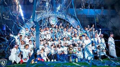 Răzvan Lucescu, final impresionant de sezon! Al Hilal, victorie în ultima etapă! Românul, show pe stadion după ce a primit trofeul | VIDEO&FOTO