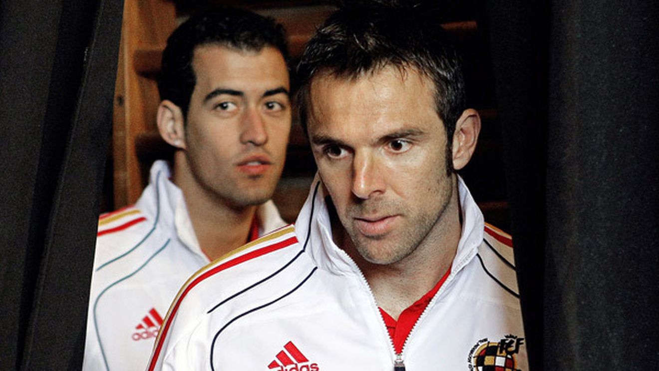 Carlos Marchena, la prima înfrângere cu naționala Spaniei, după 57 de partide