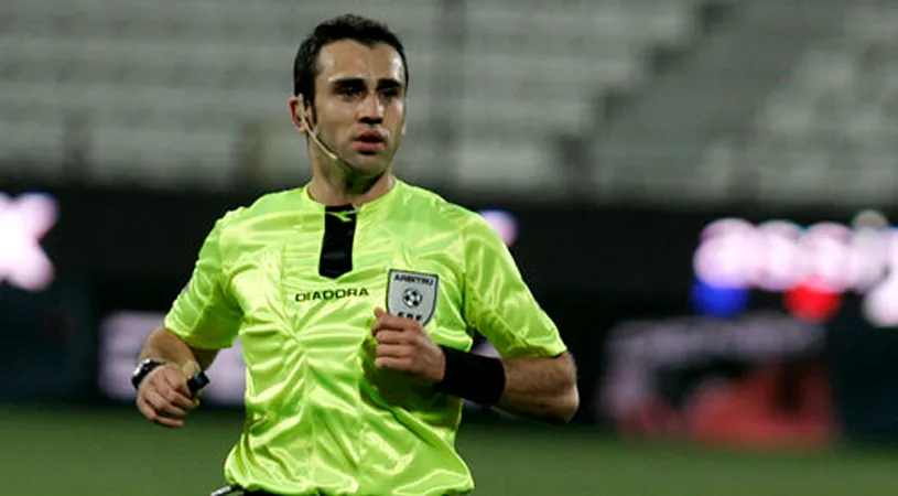 Dragoș Istrate** arbitrează Petrolul - ALRO Slatina