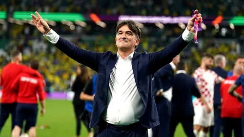 Zlatko Dalic, reacție fabuloasă după ce naționala Croației a produs șocul turneului final din Qatar: „Mândrie, curaj, încredere și patriotism! Nimeni nu ar trebui să ne subestimeze”