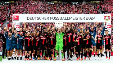 Scene rare: căpitanul campioanei Germaniei a refuzat să ridice trofeul, în timpul festivității de premiere! Gestul jucătorului de la Bayer Leverkusen i-a lăsat muți de uimire pe cei prezenți. VIDEO