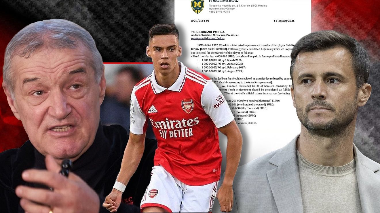 SPECIAL Gigi Becali va amuți. Dovada foto a ofertei de 4.000.000 de euro pentru Cătălin Cîrjan: avem documentul oficial!