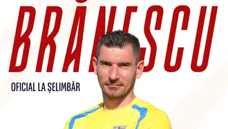CSC Șelimbăr a anunțat acordul cu Laurențiu Brănescu! Portarul s-a întors în Liga 2