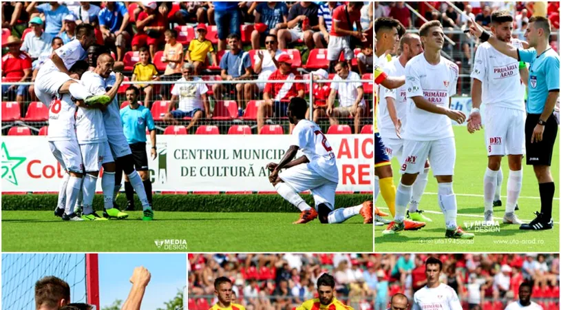 UTA respiră în startul de sezon,** după o victorie cu Ripensia pe o căldură sufocantă