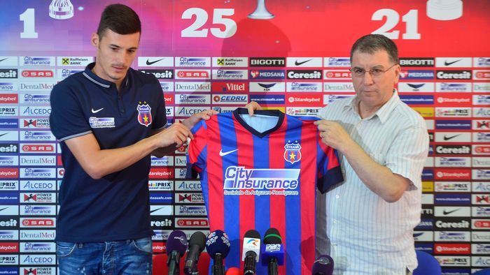 Destinul trist al unui atacant talentat. Vârful pe care FCSB îl cumpăra în 2014 ca golgheter al României a ajuns să dea probe în Liga 3, la 33 de ani: "Vom vedea ce decizie vom lua în cazul lui"
