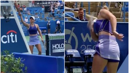 Simona Halep riscă să piardă aproape toți banii câștigați după calificarea în optimi la Washington! Reacția care îi poate aduce o amendă usturătoare | FOTO