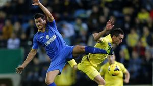 Marica, după primul gol în Primera: "Nu sunt încă la cel mai bun nivel!" VIDEO Reușita atacantului în Villarreal - Getafe 0-2