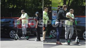 Marius Croitoru și-a scos jucătorii la plimbare cu trotineta! Cu cine a fost surprins antrenorul de la FC Botoșani în Capitală | FOTO & VIDEO EXCLUSIV