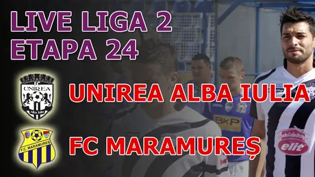 Unirea Alba Iulia - FC Maramureș 1-0!** Oară a înscris de 3 puncte