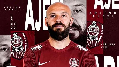 CFR Cluj, transfer spectaculos! E oficial: a semnat cu ardelenii