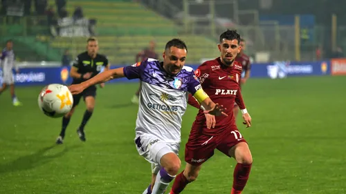 Agricola Borcea - Petrolul 0-3, Poli Iași - UTA 1-1, FC Argeș - CFR Cluj 2-2, în prima etapă din Cupa României. Surpriza serii s-a produs la Mioveni!