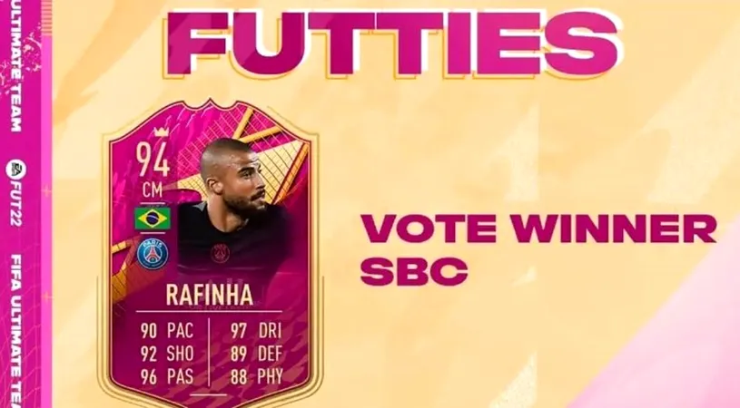 Rafinha Alcantara în FIFA 22! Cerințe SBC și recenzia completă a cardului