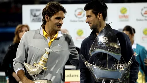 Djokovici, a treia victorie consecutivă la Dubai**: L-a învins în finală pe Federer!