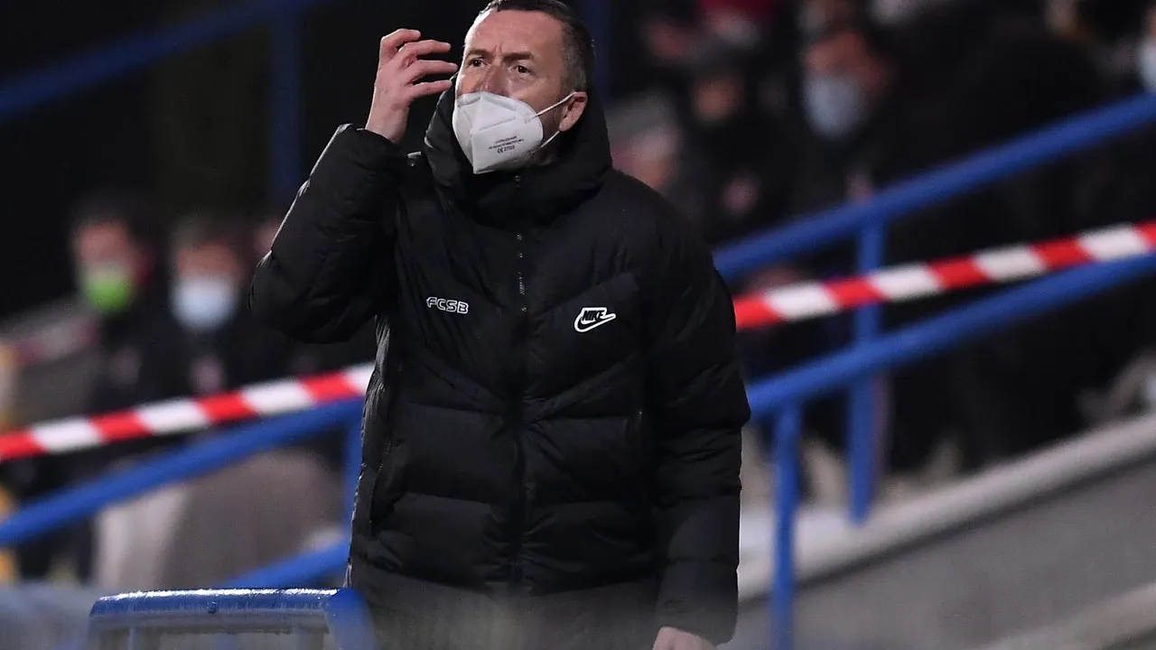 Mihai Stoica a reacționat la pauza meciului cu FC Hermannstadt: „Avem, în sfârșit, parte de o schimbare” Ironie acidă după penalty-ul dictat de Cătălin Popa contra FCSB