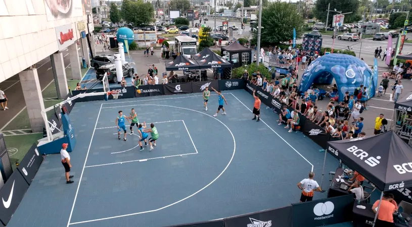 Record ofensiv al sezonului la BCR Sport Arena Streetball Iași: Baschetul 3x3 a fost principala atracție a weekend-ului la Iulius Mall