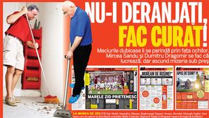 Sandu: "Ne-ați pus cu mături, la mișto! Poate vă măturăm noi pe voi!"