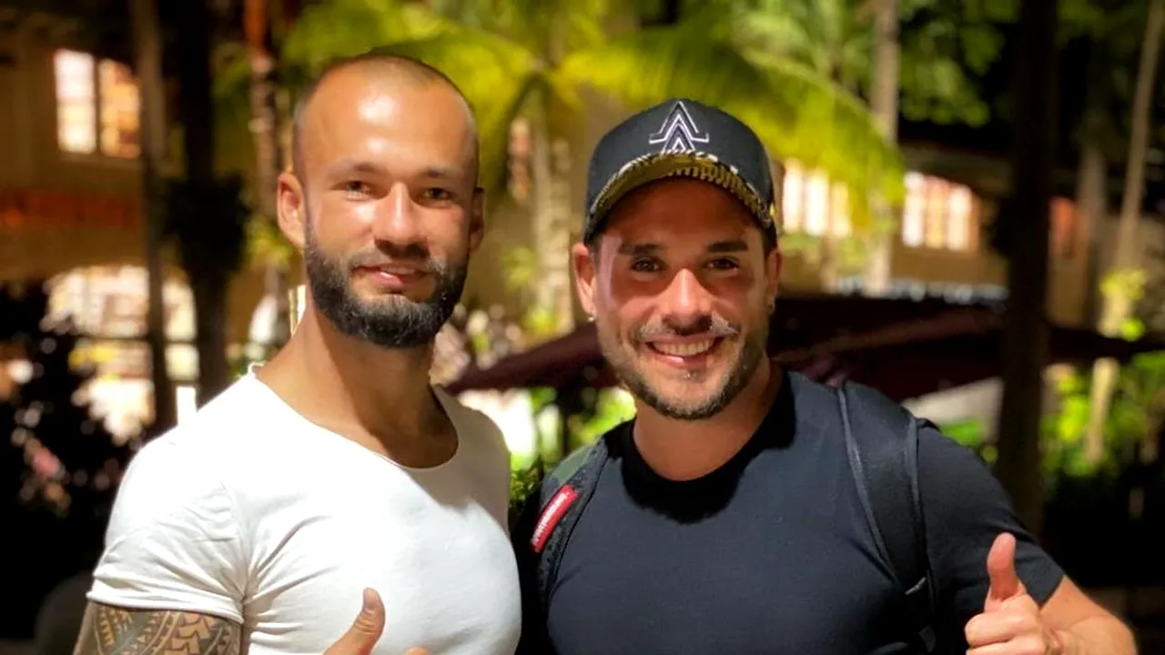 Yamato Zaharia s-a revăzut la Miami cu celebrul Sebastian Caicedo!