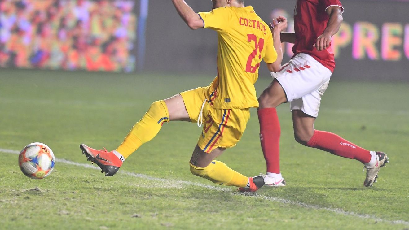 Valentin Costache, în culmea fericirii după ce a marcat golul calificării. „Nu îmi vine să cred, nu realizez nici acum”