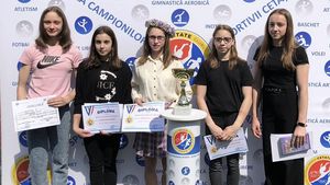 Amalia Ghigoarță e șefa de promoție din naționala de gimnastică a României
