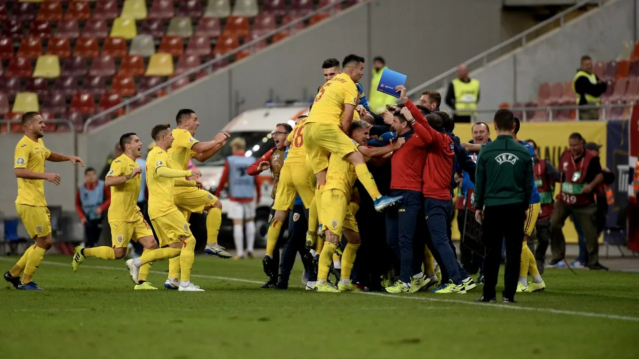 România a urcat două locuri în clasamentul FIFA