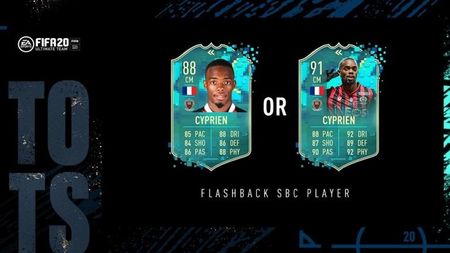 „Flashback” Wylan Cyprien a fost lansat! Francezul a primit din partea lui EA Sports două carduri speciale