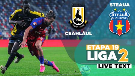 Ceahlăul și Steaua, egale sub Pietricica! Bucureștenii au înscris spectaculos, dar au avut avantaj doar patru minute