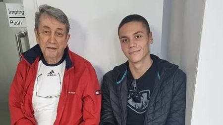 Întâlnire galactică! David Popovici a rămas impresionat de cariera unui legendar handbalist de la Dinamo: „Am discutat ca între doi campioni mondiali”