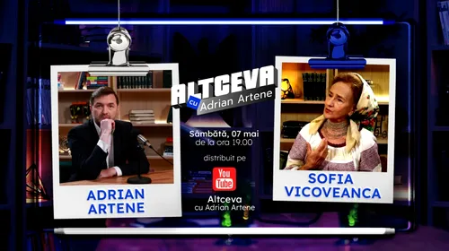 Sofia Vicoveanca invitată la podcastul ALTCEVA cu Adrian Artene