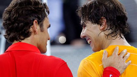Rafael Nadal l-a învins pe Roger Federer în cel de-al doilea meci de binefacere