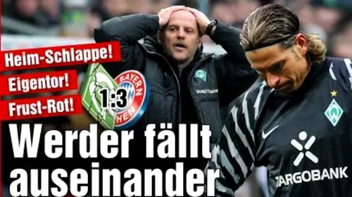VIDEO** Gol și autogol Mertesacker, Bayern câștigă la Werder Bremen și urcă pe trei!