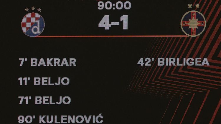 🚨 Dinamo Zagreb – FCSB 4-1, în etapa 7 din Europa League. Campioana pierde un meci în care a contat cel mult 10 minute