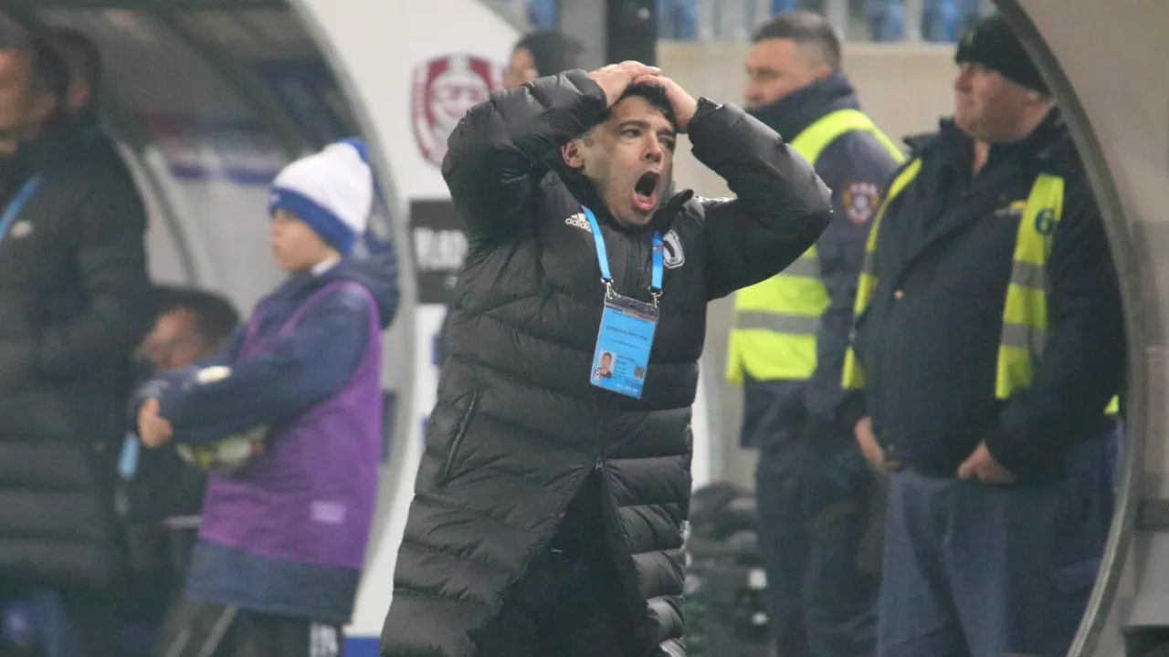 Adrian Mititelu a băgat frica în Giovanni Costantino, după FC U Craiova - CFR Cluj: „Patronul nu e fericit”
