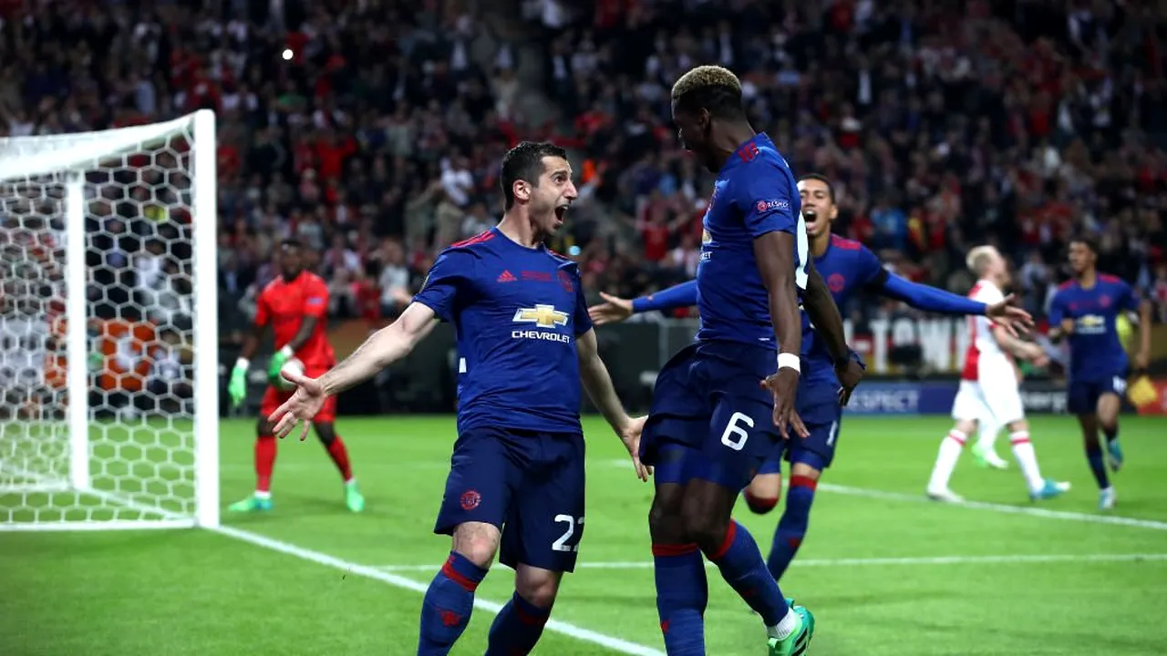 Triumful experienței! Manchester United câștigă Europa League după 2-0 cu puștii lui Ajax, la capătul unui meci jucat perfect tactic de Mourinho. 