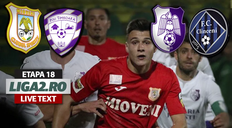 FC Argeș trece la limită de Academica Clinceni și se urcă, momentan, pe locul 3.** Sărbătoare la ACS Poli, după punctul scos în deplasarea de la Mioveni