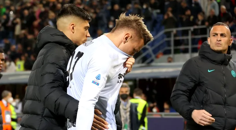 Momente teribile pentru Ionuț Radu, după gafa uriașă care o poate costa titlul pe Inter: portarul român a început să plângă pe teren! Ce au făcut colegii săi când camerele s-au apropiat să îl filmeze