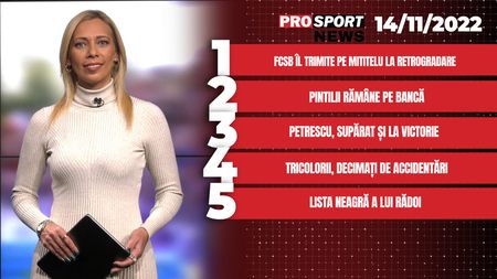 ProSport News | Mirel Rădoi a făcut lista neagră de la Universitatea Craiova, iar Gigi Becali a stabilit antrenorul de la FCSB! Cele mai noi știri din sport | VIDEO