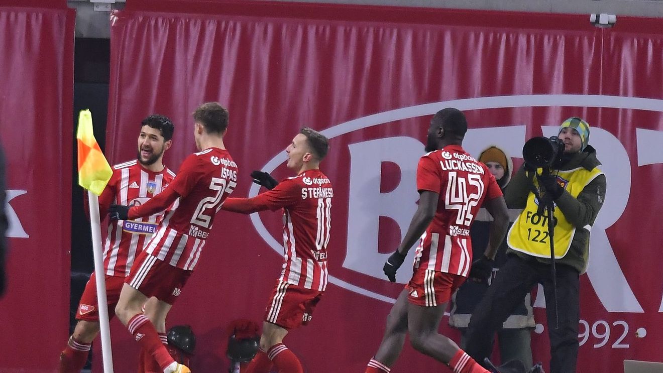 Sepsi OSK - Universitatea Craiova 3-1. Achahbar marchează „dubla” prin care covăsnenii câștigă, după ce oaspeții egalaseră printr-un henț de curtea școlii făcut de Kolic