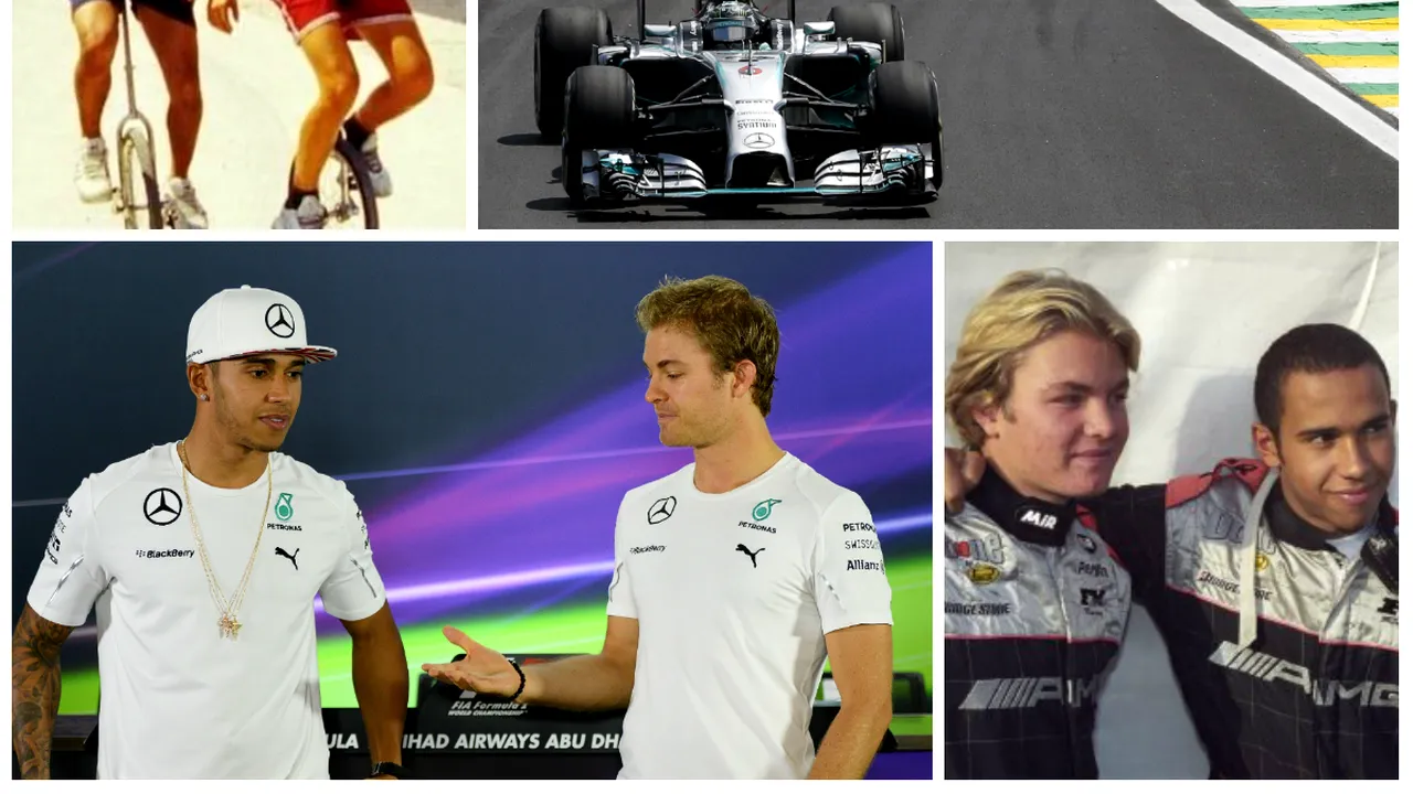 FORMULA 1 | Prieteni și rivali. Destinele lui Rosberg și Hamilton s-au unit încă din anii 2000. Cum au crescut cei doi piloți și s-au motivat reciproc. Cine câștigă titlul?