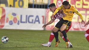 FC Voluntari - Dinamo 1-1 | „Câinii” nu câștigă nici în superioritate numerică!