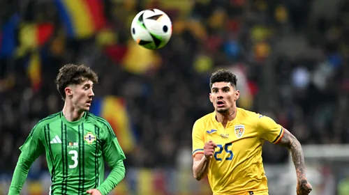 Florinel Coman, golgheterul la zi din Superliga, luat la țintă după România – Irlanda de Nord 1-1: „Poate din această cauză a fost atât de șters”