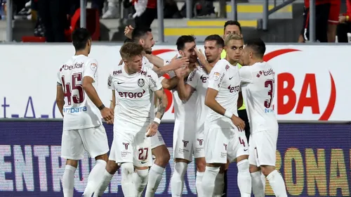 UTA Arad – CFR Cluj, scor 0-1, în etapa a 10-a din Liga 1. Campioana României, huiduită pentru tragerile de timp repetate | VIDEO
