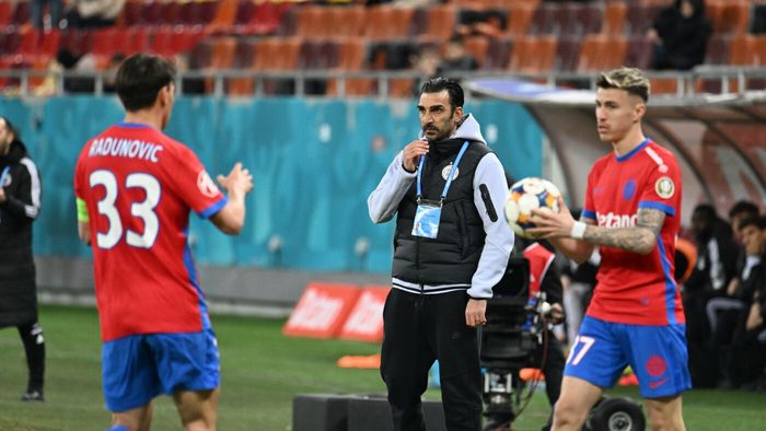 Ce n-ai văzut la TV în FCSB - U Cluj 1-3! Scandarea prin care a fost umilit Elias Charalambous și mesajul primit de Peluza Nord