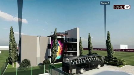 Primele imagini cu baza de 5 stele a Rapidului, în care Dan Şucu a băgat 6.000.000 de euro