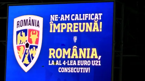 Giuleștiul, în sfârșit în sărbătoare! Ce n-ai văzut la TV în victoria superbă a României U21 care a adus a patra calificare consecutivă la Euro pentru tricolorii mici. Ce a făcut Daniel Pancu imediat după fluierul final și reacția unică a jucătorilor și a galeriei. SPECIAL